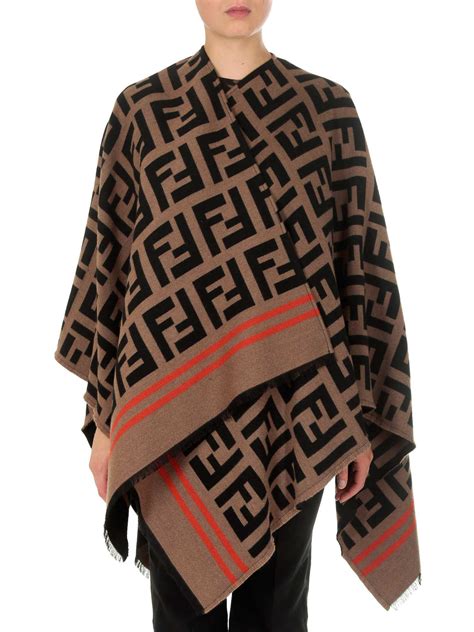 fendi poncho|fendi ponchos for women.